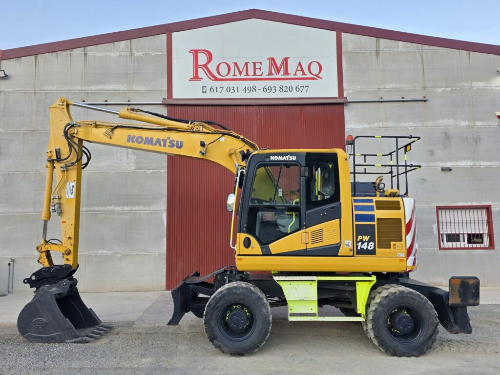 KOMATSU PW148-11 - Τροχοφόρος εκσκαφέας: φωτογραφία 1 KOMATSU PW148-11 - Τροχοφόρος εκσκαφέας: φωτογραφία 1