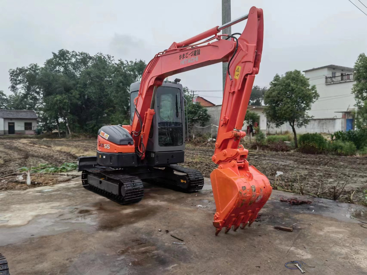 HITACHI ZX55 - Μίνι εκσκαφέας: φωτογραφία 1 HITACHI ZX55 - Μίνι εκσκαφέας: φωτογραφία 1