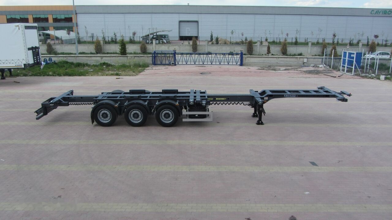 Reis Treyler Telescopic Container Carrier Semi Trailer - Επικαθήμενο μεταφοράς εμπορευματοκιβωτίων/ Κινητό αμάξωμα: φωτογραφία 2 Reis Treyler Telescopic Container Carrier Semi Trailer - Επικαθήμενο μεταφοράς εμπορευματοκιβωτίων/ Κινητό αμάξωμα: φωτογραφία 2
