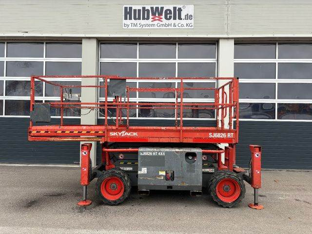 Ψαλιδωτό ανυψωτικό Skyjack SJ6826RT 10m Scherenarbeitsbühne BJ 2015: φωτογραφία 9