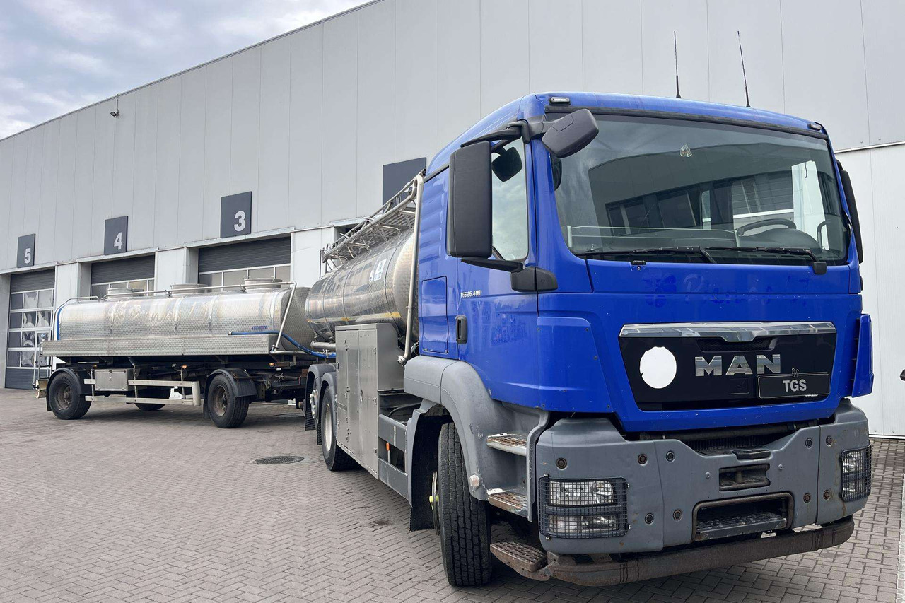 MAN TGS 26.400 6X2-2 Plandex (08632) - Φορτηγό βυτιοφόρο: φωτογραφία 1 MAN TGS 26.400 6X2-2 Plandex (08632) - Φορτηγό βυτιοφόρο: φωτογραφία 1