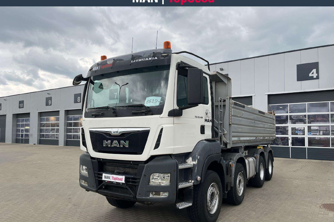 MAN TGS 35.480 8X4 BB Meiller Kipper (8619) - Φορτηγό ανατρεπόμενο: φωτογραφία 1 MAN TGS 35.480 8X4 BB Meiller Kipper (8619) - Φορτηγό ανατρεπόμενο: φωτογραφία 1
