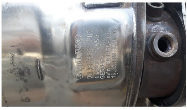 Katalysator SCR Euro 6 VOLVO FH4 / RENAULT Serie T - 21364820 - Καταλυτικός μετατροπέας για Φορτηγό: φωτογραφία 5 Katalysator SCR Euro 6 VOLVO FH4 / RENAULT Serie T - 21364820 - Καταλυτικός μετατροπέας για Φορτηγό: φωτογραφία 5