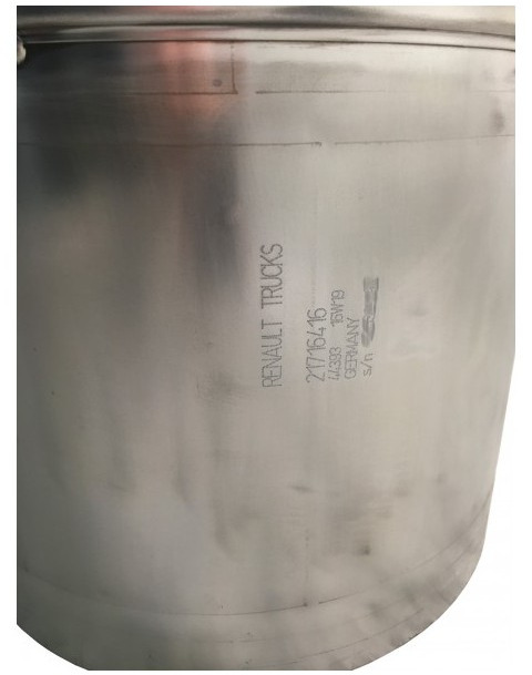 Rußpartikelfilter,Partikelfilter,DPF RENAULT Seria T, Gama T EURO 6 - 21716416 23135543 7421570847 - Σύστημα εξάτμισης για Φορτηγό: φωτογραφία 3 Rußpartikelfilter,Partikelfilter,DPF RENAULT Seria T, Gama T EURO 6 - 21716416 23135543 7421570847 - Σύστημα εξάτμισης για Φορτηγό: φωτογραφία 3