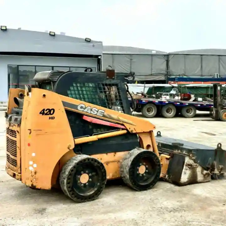 Construction Mini Equipment Case 420 Skid Steer Loader for Sale - Φορτωτής πλάγιας ολίσθησης: φωτογραφία 5 Construction Mini Equipment Case 420 Skid Steer Loader for Sale - Φορτωτής πλάγιας ολίσθησης: φωτογραφία 5