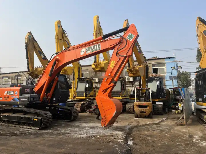 Ερπυστριοφόρος εκσκαφέας In Good Condition 20ton zx200-3g Hitachi zx200-3 Original Japan Excavator Used Please Consult: φωτογραφία 6