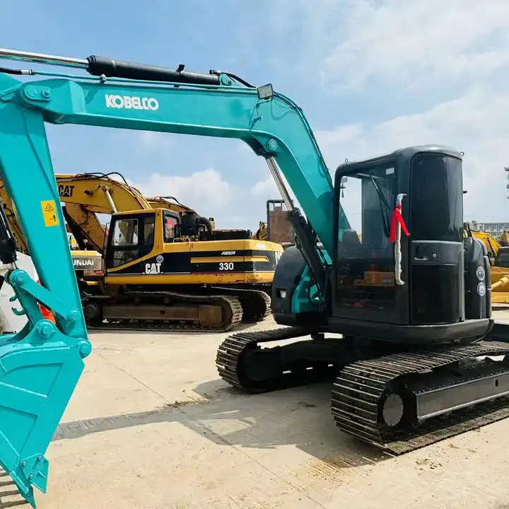 Kobelco Sk75 Good Quality Original Design Used Excavator,7t,7.5ton Small Excavator For Sale In Shanghai - Ερπυστριοφόρος εκσκαφέας: φωτογραφία 1 Kobelco Sk75 Good Quality Original Design Used Excavator,7t,7.5ton Small Excavator For Sale In Shanghai - Ερπυστριοφόρος εκσκαφέας: φωτογραφία 1