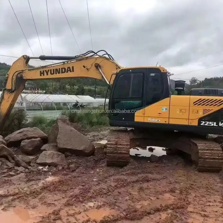 Ερπυστριοφόρος εκσκαφέας Used Crawler Original Hyundai Excavator 225 VS-9 220LC 215LC for Sale Used Hyundai Excavator Hyundai: φωτογραφία 1