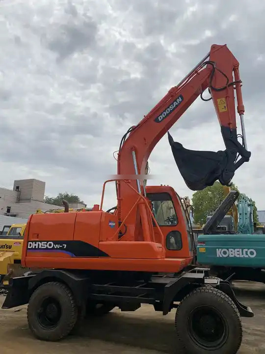 Ερπυστριοφόρος εκσκαφέας Wheel digging excavator Used DOOSAN150W DH150W DH150W-7 / second-hand KOREA engine DOOSAN DH 150 150W-7 DOOSAN150: φωτογραφία 6 Ερπυστριοφόρος εκσκαφέας Wheel digging excavator Used DOOSAN150W DH150W DH150W-7 / second-hand KOREA engine DOOSAN DH 150 150W-7 DOOSAN150: φωτογραφία 6