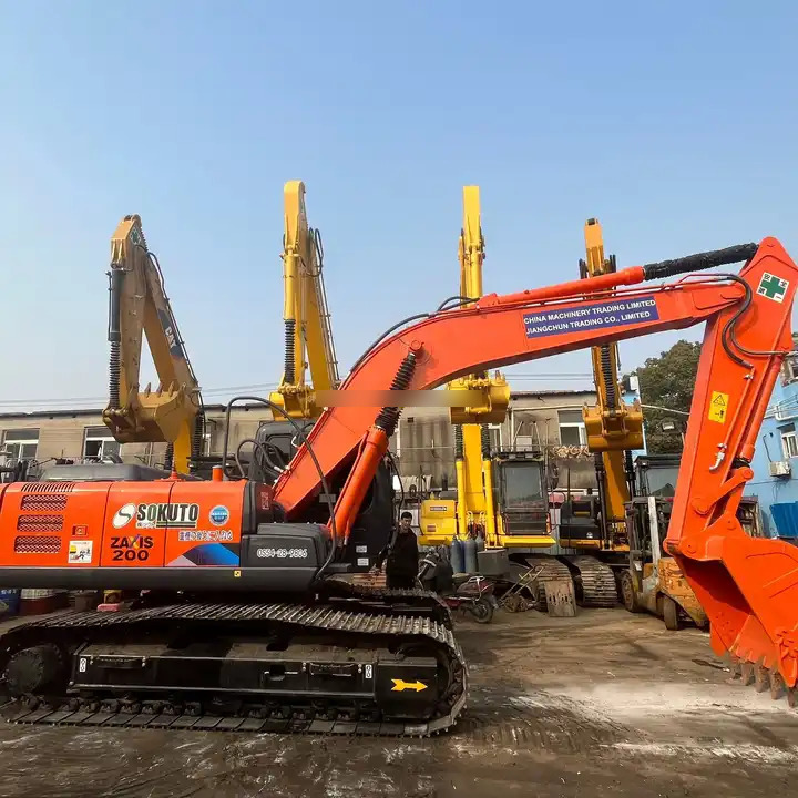 Used japan excavator Hitachi ZX200-3G hydraulic crawler excavator 20 ton excavating machinery - Ερπυστριοφόρος εκσκαφέας: φωτογραφία 2 Used japan excavator Hitachi ZX200-3G hydraulic crawler excavator 20 ton excavating machinery - Ερπυστριοφόρος εκσκαφέας: φωτογραφία 2