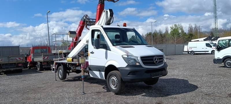 Mercedes-Benz Sprinter GSR B180T - 17,8m - 300 kg - Φορτηγό με εναέρια πλατφόρμα: φωτογραφία 1 Mercedes-Benz Sprinter GSR B180T - 17,8m - 300 kg - Φορτηγό με εναέρια πλατφόρμα: φωτογραφία 1