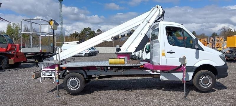 Mercedes-Benz Sprinter GSR B180T - 17,8m - 300 kg - Φορτηγό με εναέρια πλατφόρμα: φωτογραφία 4 Mercedes-Benz Sprinter GSR B180T - 17,8m - 300 kg - Φορτηγό με εναέρια πλατφόρμα: φωτογραφία 4