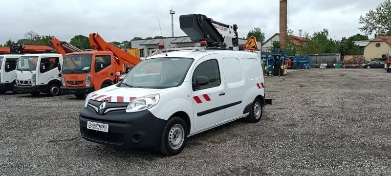 Renault Kangoo Maxi Klubb K20 - 10 m, 120 kg - Φορτηγό με εναέρια πλατφόρμα: φωτογραφία 2 Renault Kangoo Maxi Klubb K20 - 10 m, 120 kg - Φορτηγό με εναέρια πλατφόρμα: φωτογραφία 2