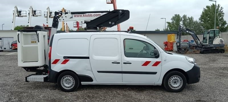 Renault Kangoo Maxi Klubb K20 - 10 m, 120 kg - Φορτηγό με εναέρια πλατφόρμα: φωτογραφία 4 Renault Kangoo Maxi Klubb K20 - 10 m, 120 kg - Φορτηγό με εναέρια πλατφόρμα: φωτογραφία 4