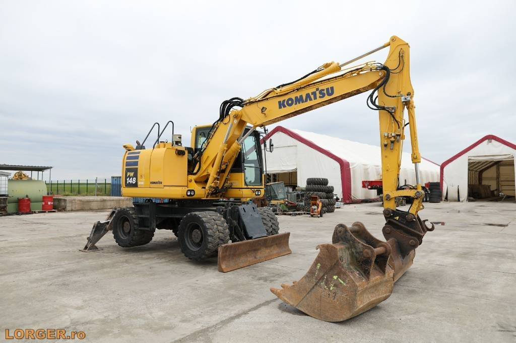 Komatsu PW 148-10 - Τροχοφόρος εκσκαφέας: φωτογραφία 2 Komatsu PW 148-10 - Τροχοφόρος εκσκαφέας: φωτογραφία 2