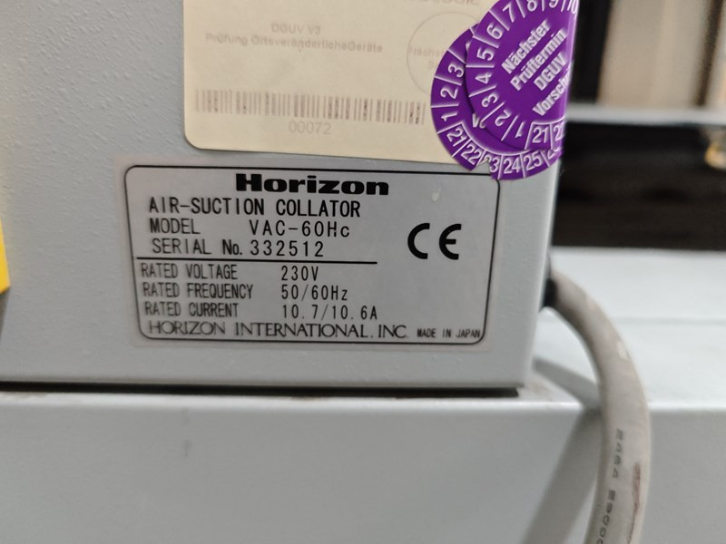 Horizon VAC-60Hc - Εκτυπωτική μηχανή: φωτογραφία 4 Horizon VAC-60Hc - Εκτυπωτική μηχανή: φωτογραφία 4