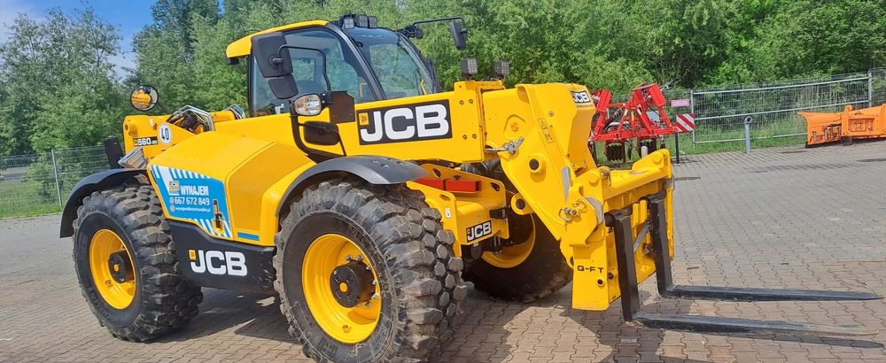 JCB 560-80 - Τηλεσκοπικός φορτωτής: φωτογραφία 5 JCB 560-80 - Τηλεσκοπικός φορτωτής: φωτογραφία 5