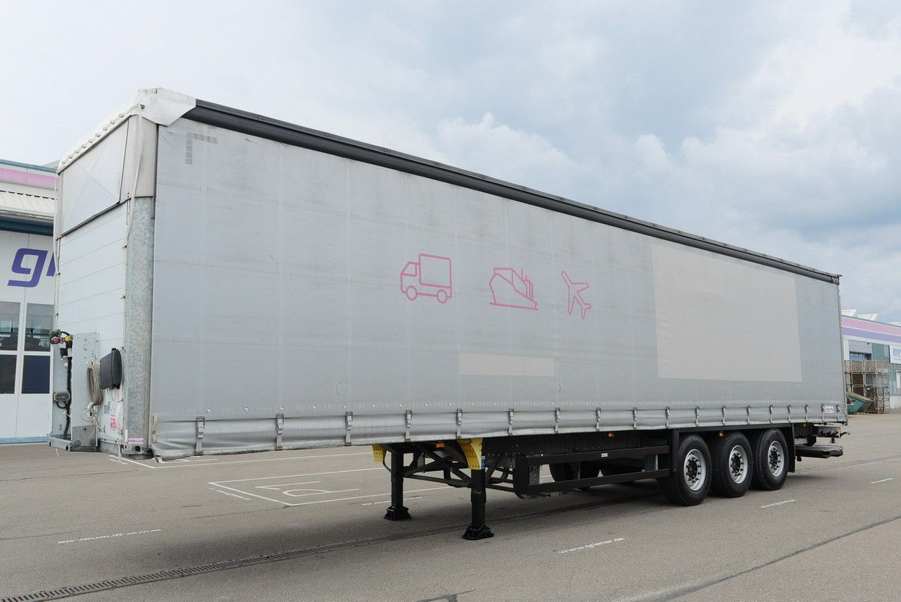 Επικαθήμενο κουρτίνα Schmitz Cargobull SCS 24/ LBW 2000 kg / RUNGENTASCHEN / HUBDACH: φωτογραφία 25
