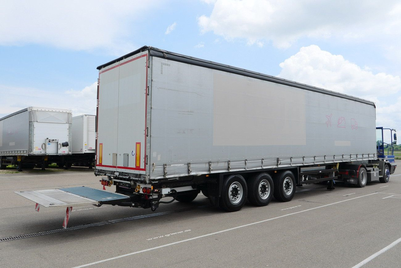 Επικαθήμενο κουρτίνα Schmitz Cargobull SCS 24/ LBW 2000 kg / RUNGENTASCHEN / HUBDACH: φωτογραφία 17