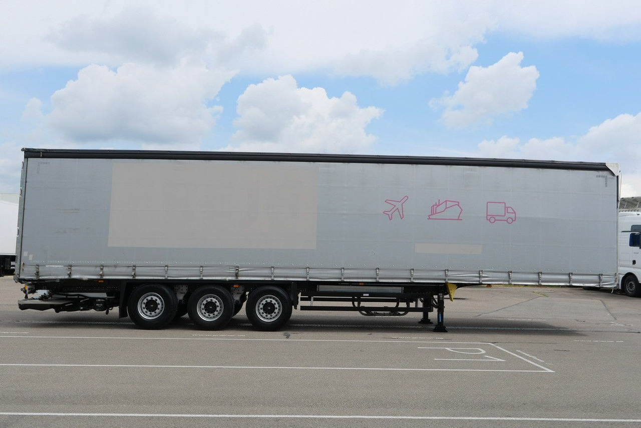 Επικαθήμενο κουρτίνα Schmitz Cargobull SCS 24/ LBW 2000 kg / RUNGENTASCHEN / HUBDACH: φωτογραφία 6