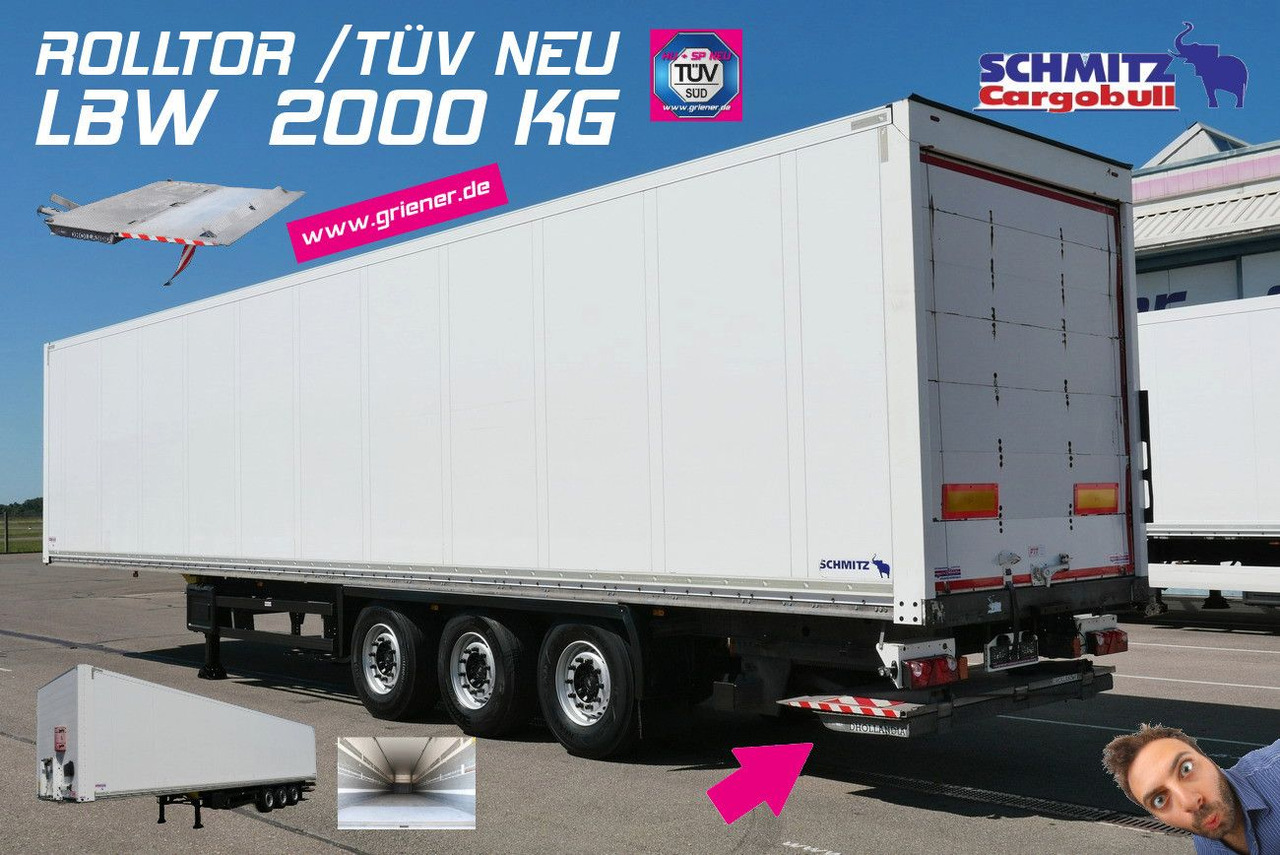 Schmitz Cargobull SKO 24/ ROLLTOR / LBW 2000 kg / TÜV NEU - Επικαθήμενο κόφα: φωτογραφία 1 Schmitz Cargobull SKO 24/ ROLLTOR / LBW 2000 kg / TÜV NEU - Επικαθήμενο κόφα: φωτογραφία 1