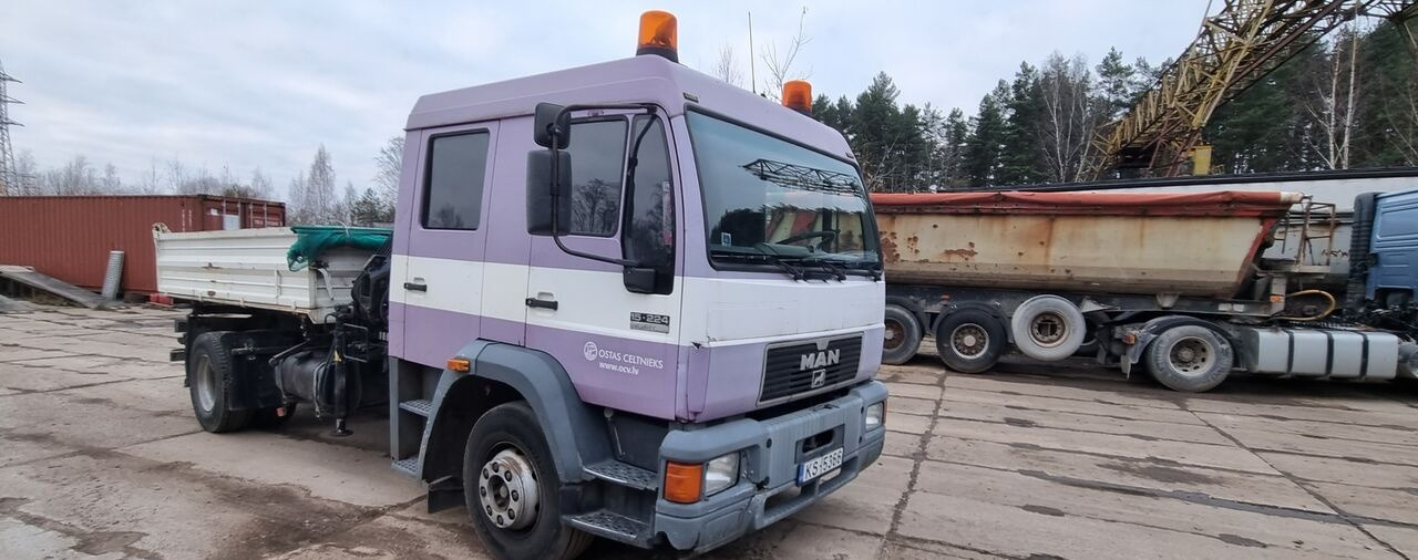 MAN 15.224 - Φορτηγό ανατρεπόμενο, Φορτηγό με γερανό: φωτογραφία 5 MAN 15.224 - Φορτηγό ανατρεπόμενο, Φορτηγό με γερανό: φωτογραφία 5