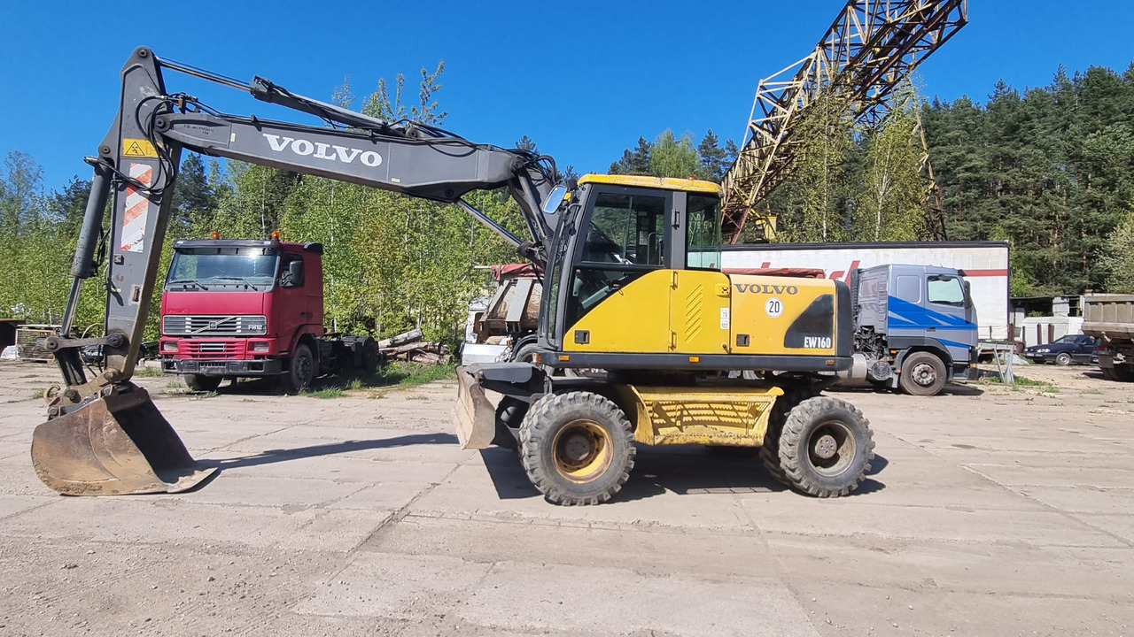 Volvo EW160 - Τροχοφόρος εκσκαφέας: φωτογραφία 2 Volvo EW160 - Τροχοφόρος εκσκαφέας: φωτογραφία 2