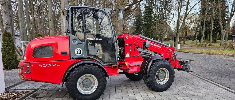 Weidemann 4070 CX80LP T Weidemann 4070 - Τηλεσκοπικός μπροστινός φορτωτής: φωτογραφία 1 Weidemann 4070 CX80LP T Weidemann 4070 - Τηλεσκοπικός μπροστινός φορτωτής: φωτογραφία 1
