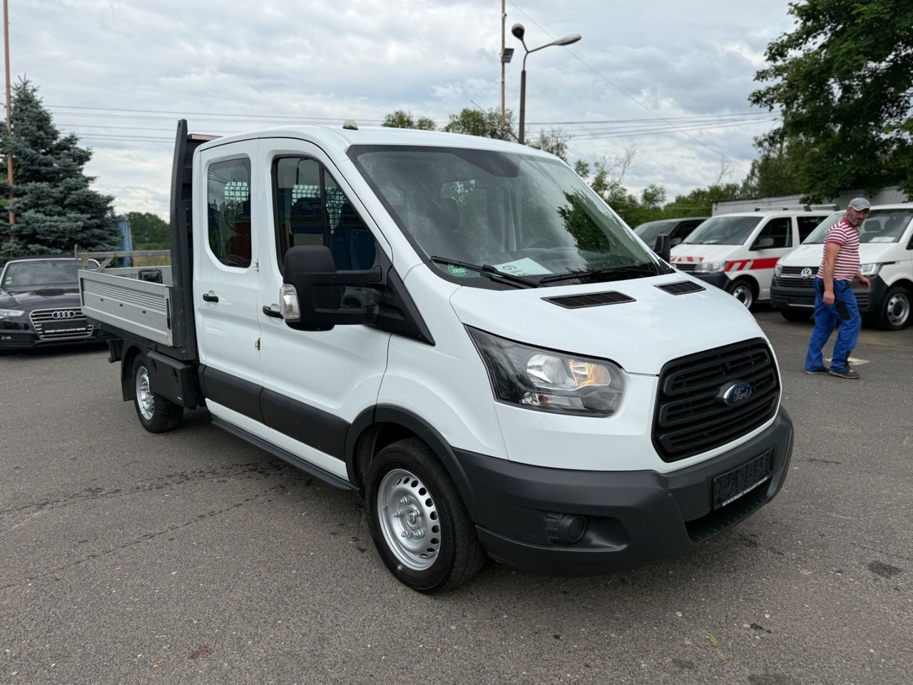 Ford Transit Pritsche 310 L2 Doppelkabine - Μικρό φορτηγό με καρότσα, Διπλοκάμπινο ελαφρύ επαγγελματικό: φωτογραφία 2 Ford Transit Pritsche 310 L2 Doppelkabine - Μικρό φορτηγό με καρότσα, Διπλοκάμπινο ελαφρύ επαγγελματικό: φωτογραφία 2
