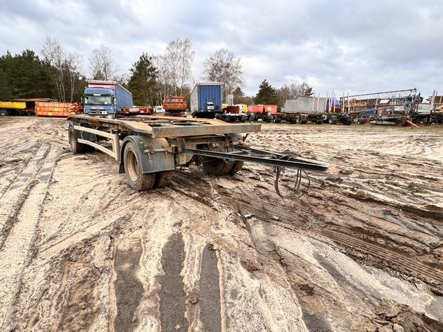 Hüffermann HAR 1870 L Schlitten - Abrollanhänger - Ρυμούλκα γάντζος/ Αλυσιδάκι: φωτογραφία 1 Hüffermann HAR 1870 L Schlitten - Abrollanhänger - Ρυμούλκα γάντζος/ Αλυσιδάκι: φωτογραφία 1