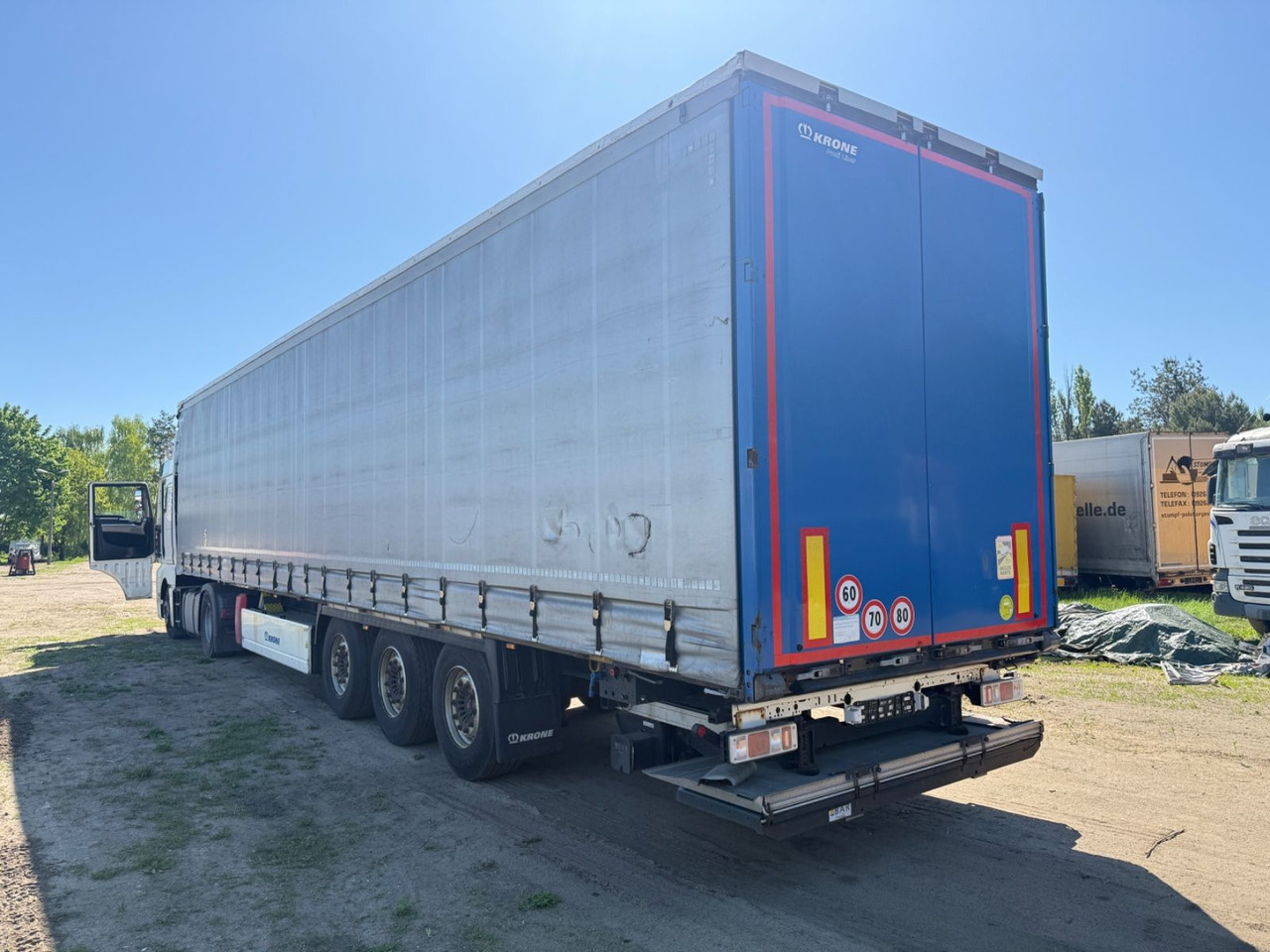 Krone SD mit Ladebordwand - Επικαθήμενο κουρτίνα: φωτογραφία 5 Krone SD mit Ladebordwand - Επικαθήμενο κουρτίνα: φωτογραφία 5