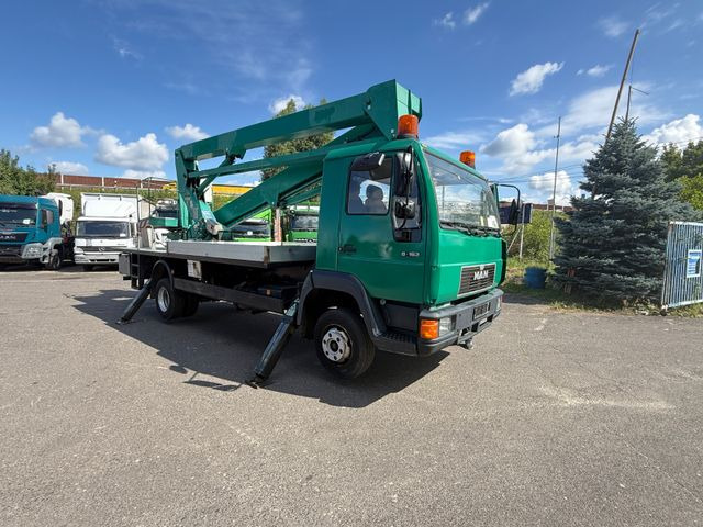 MAN 8.163 Hubarbeitsbühne - Φορτηγό με εναέρια πλατφόρμα: φωτογραφία 1 MAN 8.163 Hubarbeitsbühne - Φορτηγό με εναέρια πλατφόρμα: φωτογραφία 1