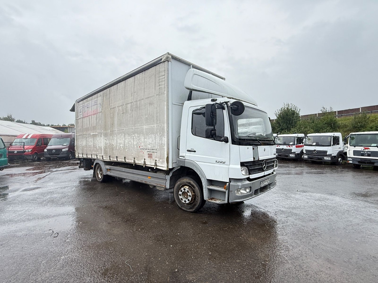 Mercedes-Benz Atego 1222 LbW Klima - Φορτηγό μουσαμάς: φωτογραφία 5 Mercedes-Benz Atego 1222 LbW Klima - Φορτηγό μουσαμάς: φωτογραφία 5