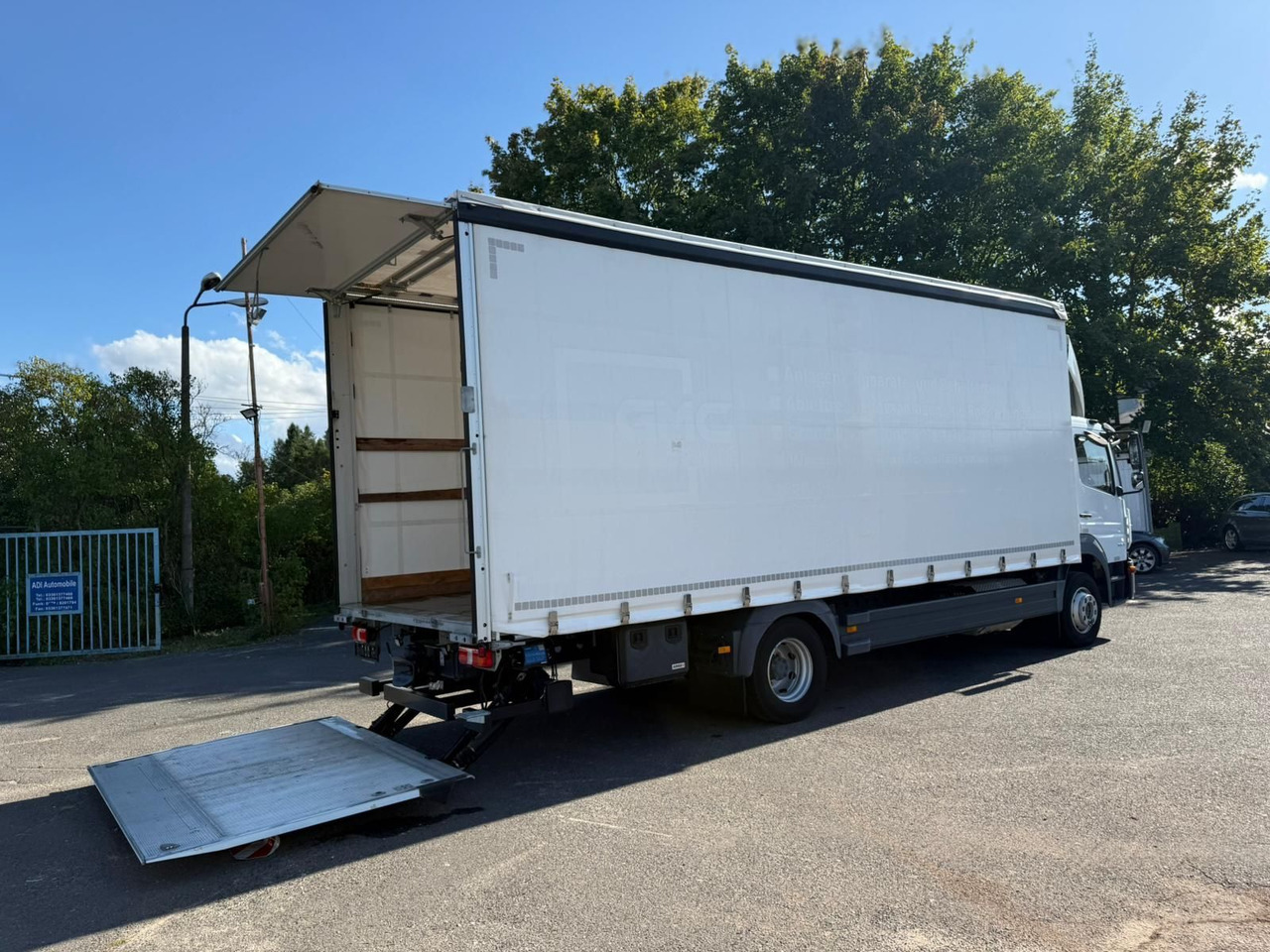 Φορτηγό μουσαμάς Mercedes-Benz Atego 1224 OM936 4x2 18 TKM: φωτογραφία 10