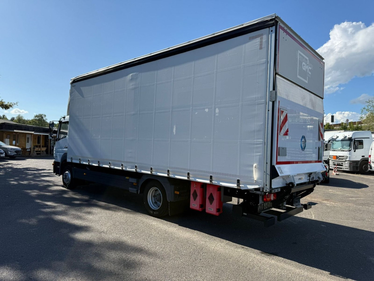 Φορτηγό μουσαμάς Mercedes-Benz Atego 1224 OM936 4x2 18 TKM: φωτογραφία 7