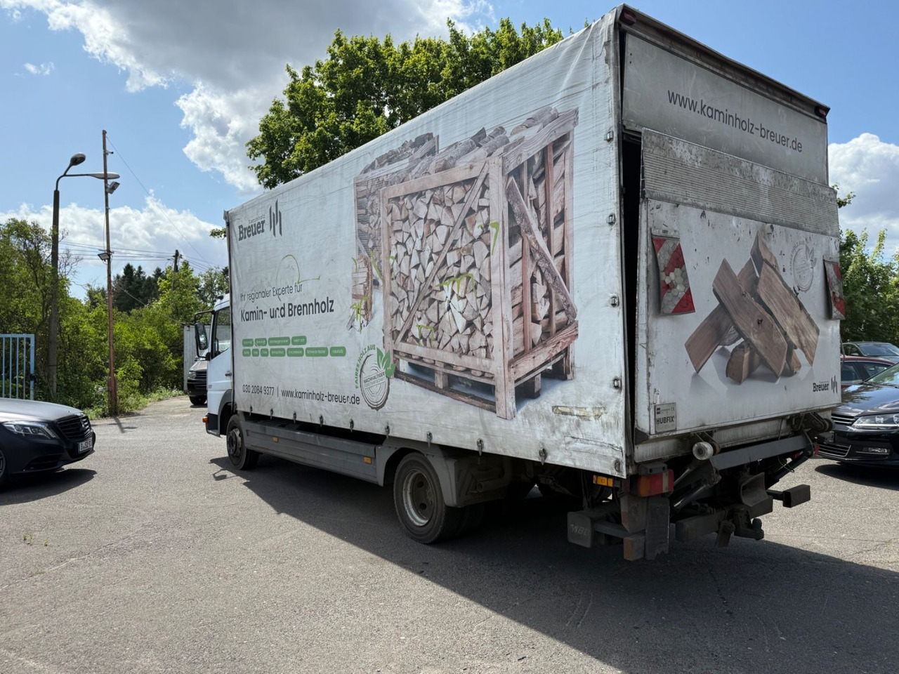 Mercedes-Benz Atego 817 - Φορτηγό μουσαμάς: φωτογραφία 5 Mercedes-Benz Atego 817 - Φορτηγό μουσαμάς: φωτογραφία 5