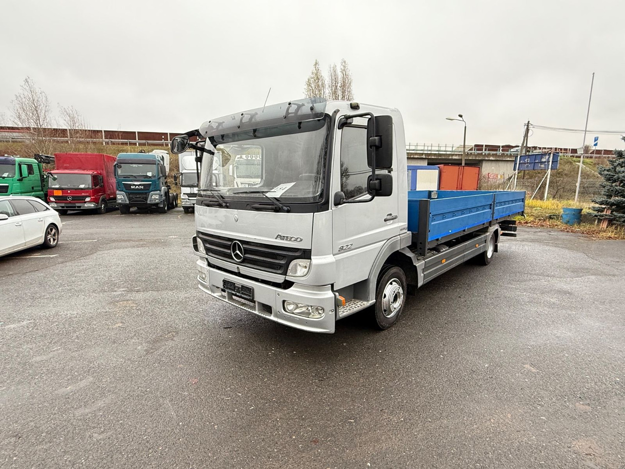 Mercedes-Benz Atego 822 L Klima, Tempomat - Φορτηγό με ανοιχτή καρότσα: φωτογραφία 3 Mercedes-Benz Atego 822 L Klima, Tempomat - Φορτηγό με ανοιχτή καρότσα: φωτογραφία 3