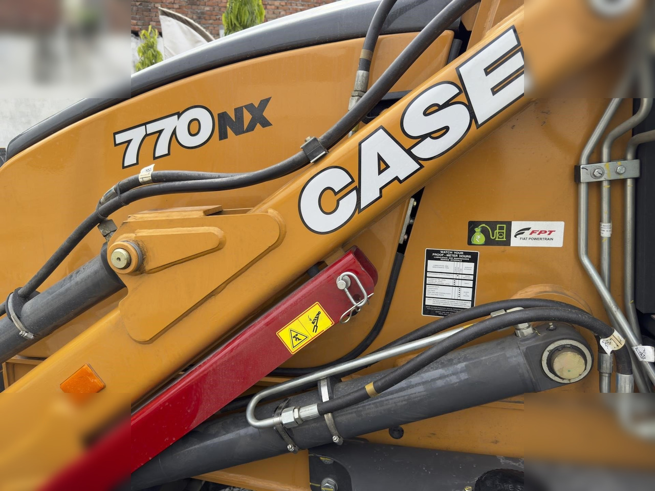 Καινούριο Φορτωτής εκσκαφέας CASE 770NX MAGNUM: φωτογραφία 9