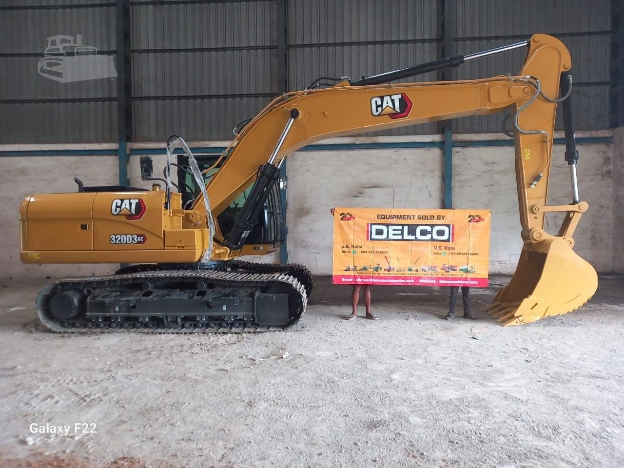 CATERPILLAR 320D3GC - Ερπυστριοφόρος εκσκαφέας: φωτογραφία 1 CATERPILLAR 320D3GC - Ερπυστριοφόρος εκσκαφέας: φωτογραφία 1