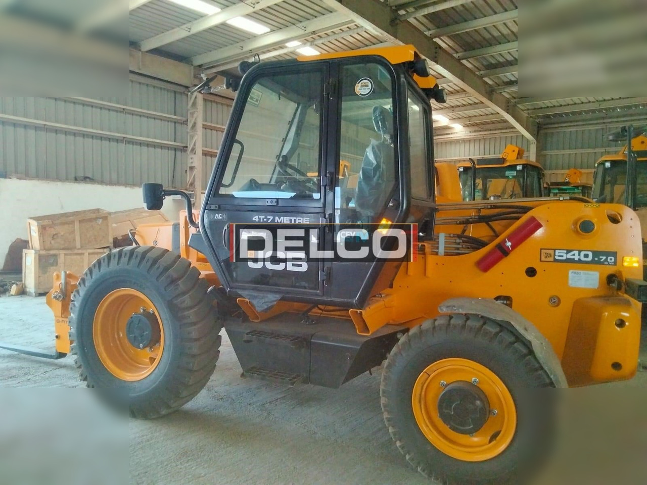 JCB 540-70 - Τηλεσκοπικός φορτωτής: φωτογραφία 3 JCB 540-70 - Τηλεσκοπικός φορτωτής: φωτογραφία 3