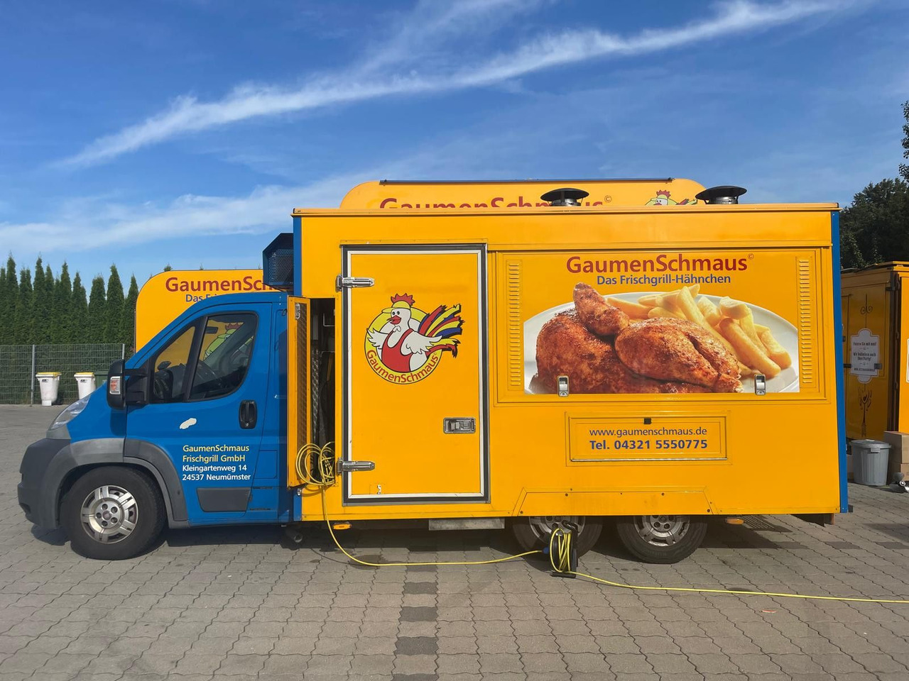 Fiat Hähnchengrill mobil Foodtruck - Αυτοκινούμενη καντίνα: φωτογραφία 2 Fiat Hähnchengrill mobil Foodtruck - Αυτοκινούμενη καντίνα: φωτογραφία 2