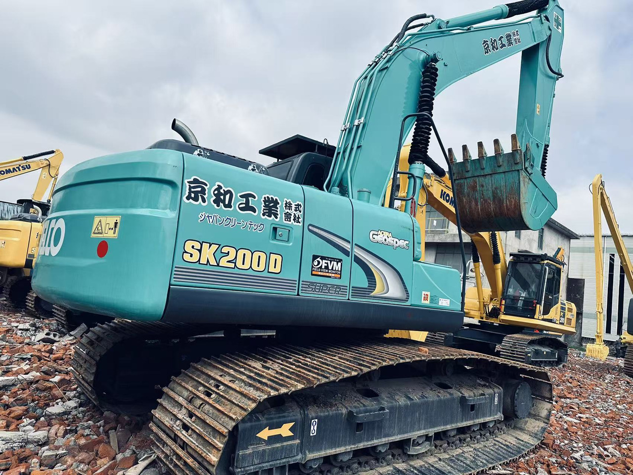 Kobelco SK200D - Ερπυστριοφόρος εκσκαφέας: φωτογραφία 2 Kobelco SK200D - Ερπυστριοφόρος εκσκαφέας: φωτογραφία 2