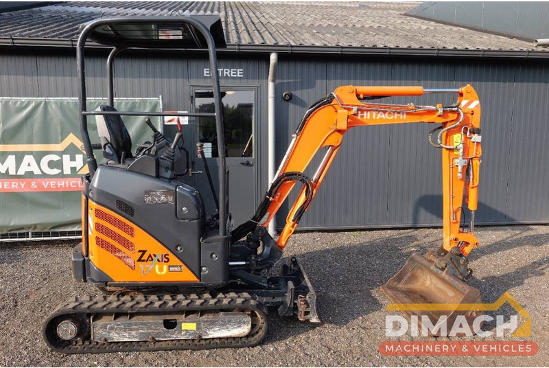 Hitachi ZX 17 CW05 hydraulische snelwissel - Μίνι εκσκαφέας: φωτογραφία 2 Hitachi ZX 17 CW05 hydraulische snelwissel - Μίνι εκσκαφέας: φωτογραφία 2