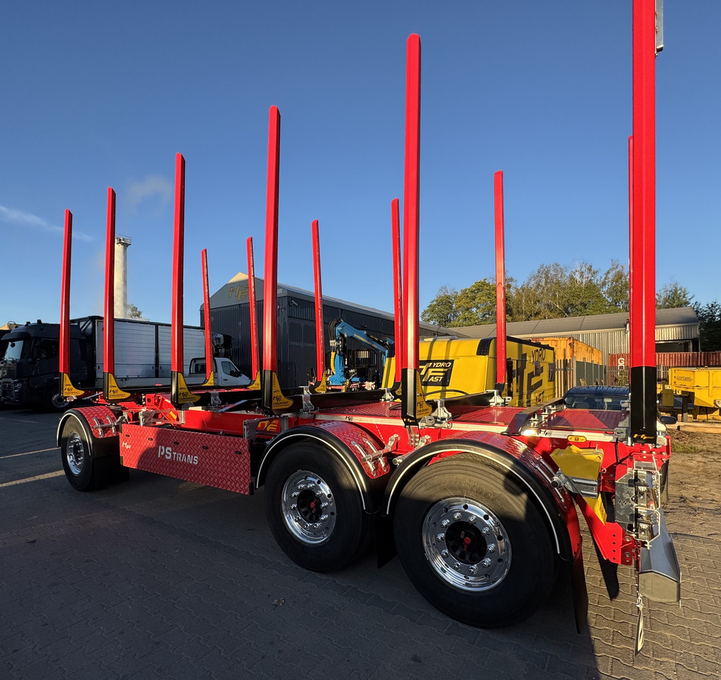 HYDROFAST Przyczepa 3 osiowa / 3 axles timber transport trailer / Remorque à 3 essieux pour le transport de bois / 3-Achs-Rungenanhänger / 3-tengelyes-rönkszállító-pótkocsi / Remorcă pentru transportul lemnului - Τρέιλερ ξυλείας: φωτογραφία 2 HYDROFAST Przyczepa 3 osiowa / 3 axles timber transport trailer / Remorque à 3 essieux pour le transport de bois / 3-Achs-Rungenanhänger / 3-tengelyes-rönkszállító-pótkocsi / Remorcă pentru transportul lemnului - Τρέιλερ ξυλείας: φωτογραφία 2