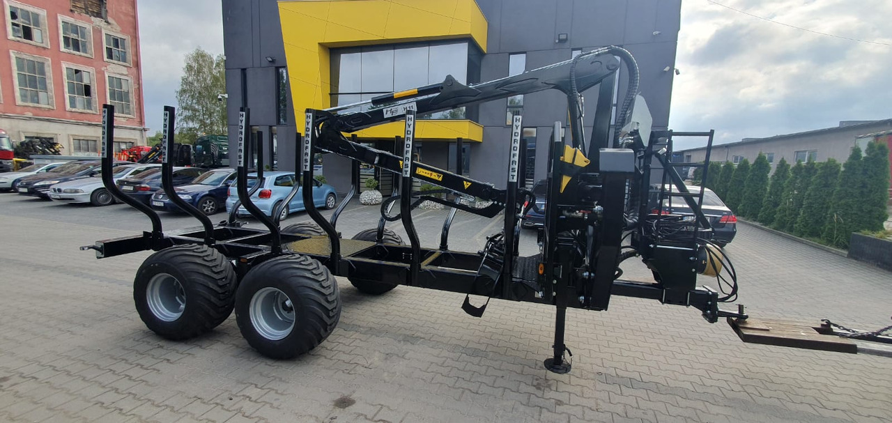 HYDROFAST Przyczepa leśna / Timber trailer / Holzanhänger / Remorque à bois / Remolque para madera - Δασική ρυμούλκα: φωτογραφία 1 HYDROFAST Przyczepa leśna / Timber trailer / Holzanhänger / Remorque à bois / Remolque para madera - Δασική ρυμούλκα: φωτογραφία 1