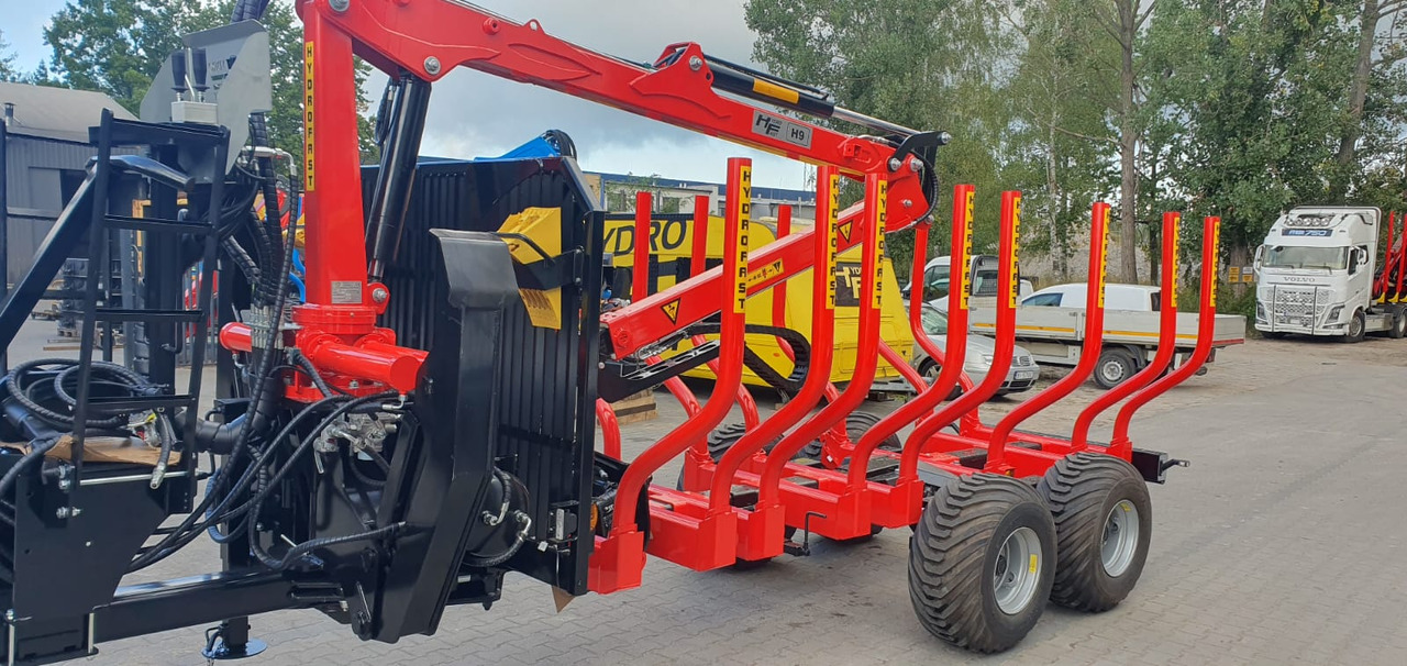 HYDROFAST Przyczepa leśna / Timber trailer / Holzanhänger / Remorque à bois / Remolque para madera - Δασική ρυμούλκα: φωτογραφία 4 HYDROFAST Przyczepa leśna / Timber trailer / Holzanhänger / Remorque à bois / Remolque para madera - Δασική ρυμούλκα: φωτογραφία 4