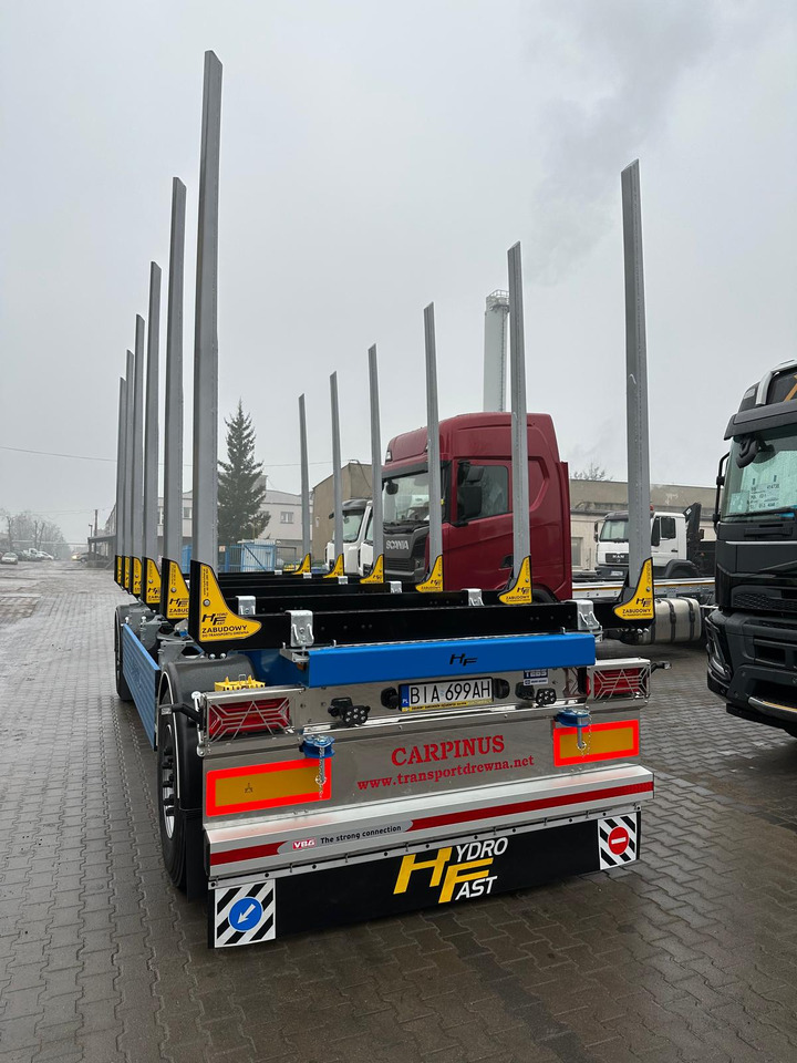 Hydrofast Przyczepa 2 osiowa do drewna stosowego HFP2/2-axle timber trailer HFP2 - Τρέιλερ ξυλείας: φωτογραφία 2 Hydrofast Przyczepa 2 osiowa do drewna stosowego HFP2/2-axle timber trailer HFP2 - Τρέιλερ ξυλείας: φωτογραφία 2