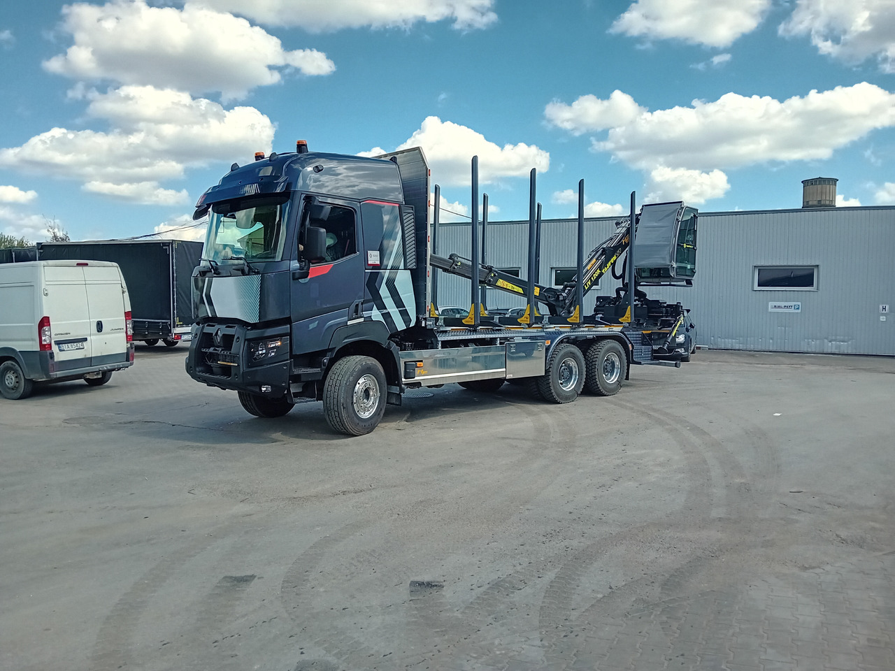 Hydrofast Renault K Renault Trucks K520 P6x4 Możliwość odliczenia VAT, Do negocjacji, Faktura VAT - Φορτηγό ξυλείας, Φορτηγό με γερανό: φωτογραφία 2 Hydrofast Renault K Renault Trucks K520 P6x4 Możliwość odliczenia VAT, Do negocjacji, Faktura VAT - Φορτηγό ξυλείας, Φορτηγό με γερανό: φωτογραφία 2
