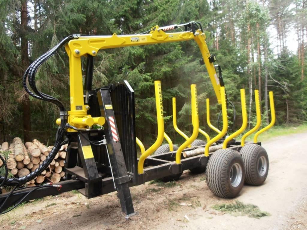 Hydrofast Timber Harvesting Trailer/Forstanhänger/Przyczepka do zrywki drewna H9 - Δασική ρυμούλκα: φωτογραφία 2 Hydrofast Timber Harvesting Trailer/Forstanhänger/Przyczepka do zrywki drewna H9 - Δασική ρυμούλκα: φωτογραφία 2