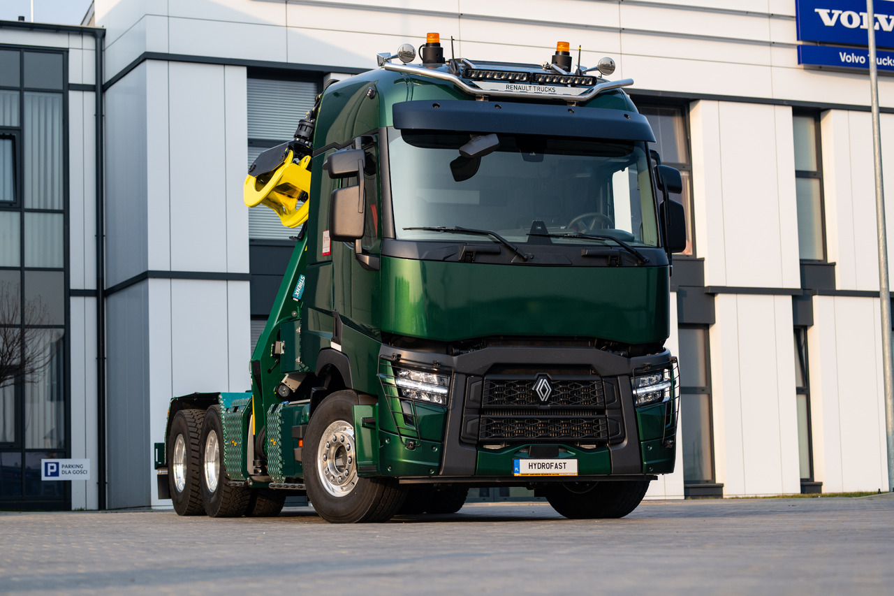 RENAULT TRUCKS C P6X4 DO DŁUŻYC na stanie / Renault type C P6x4 long timber transport body / Renault Typ C P6x4 mit langer Holztransportkonstruktion / / - Φορτηγό ξυλείας, Φορτηγό με γερανό: φωτογραφία 2 RENAULT TRUCKS C P6X4 DO DŁUŻYC na stanie / Renault type C P6x4 long timber transport body / Renault Typ C P6x4 mit langer Holztransportkonstruktion / / - Φορτηγό ξυλείας, Φορτηγό με γερανό: φωτογραφία 2